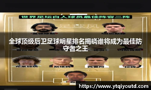 全球顶级后卫足球明星排名揭晓谁将成为最佳防守者之王